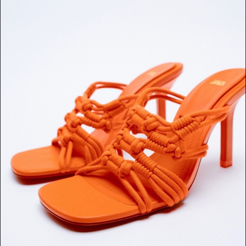 COPY - NWoT ZARA Cord Heels